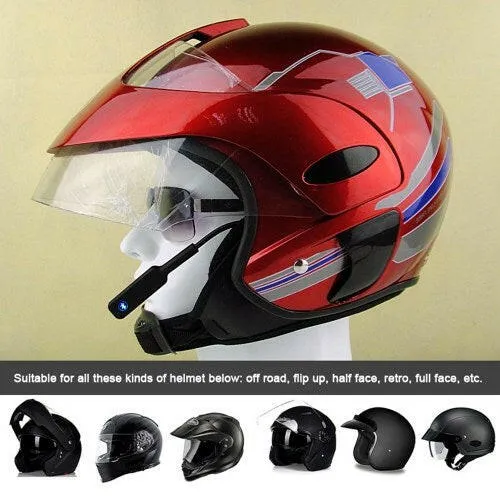 Motorcycle Riders BT Headphone Moto Helmet Headset Wireless Handsfree Earphone Motorcycle Helmet Headphones Phones/MP3/ Speaker