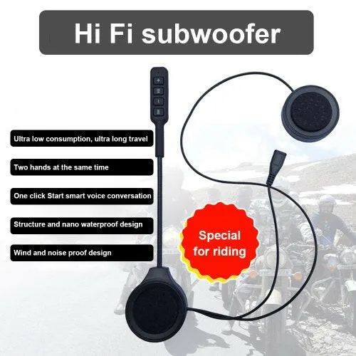 Motorcycle Riders BT Headphone Moto Helmet Headset Wireless Handsfree Earphone Motorcycle Helmet Headphones Phones/MP3/ Speaker