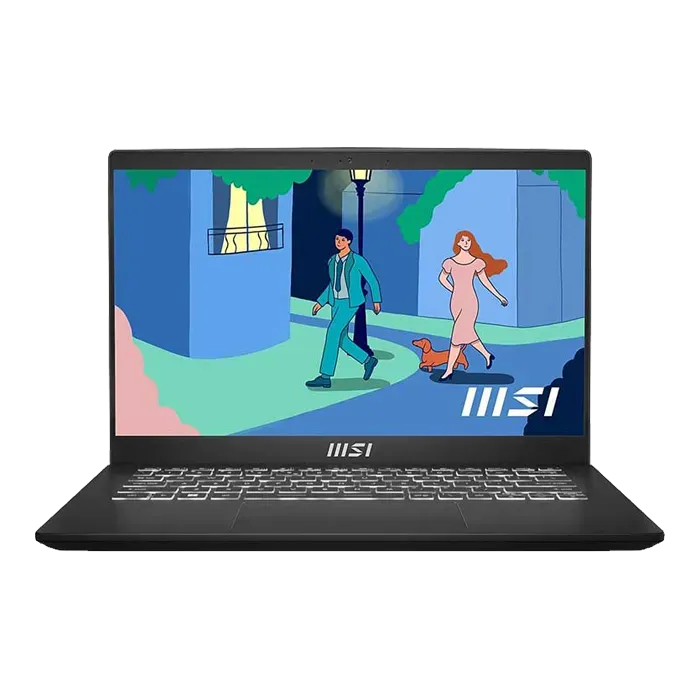 MSI Modern 14 C12MO intel core i5-1235U, Intel UHD Graphics 8GB, 512GB SSD Dos - Black