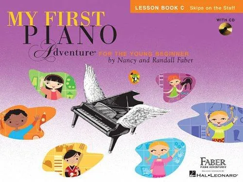 My First Piano Adventure Lesson Book C (Book/Audio)