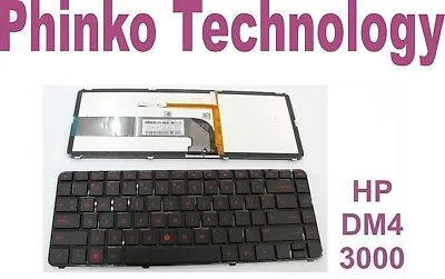 *New* Keyboard for HP Pavilion dm4-3000 dm4-3100 Series With Backlight and Frame