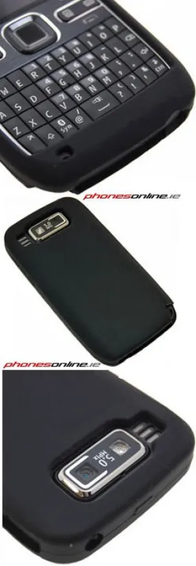 Nokia CC-1000 Black Silicon Cover for Nokia E72