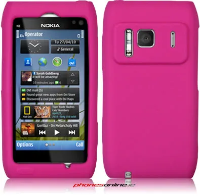 Nokia N8 Silicon Protective Skin Pink