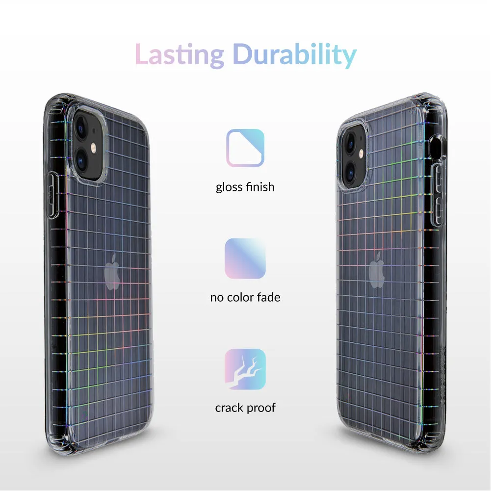 Off The Grid Holo iPhone Clear Case