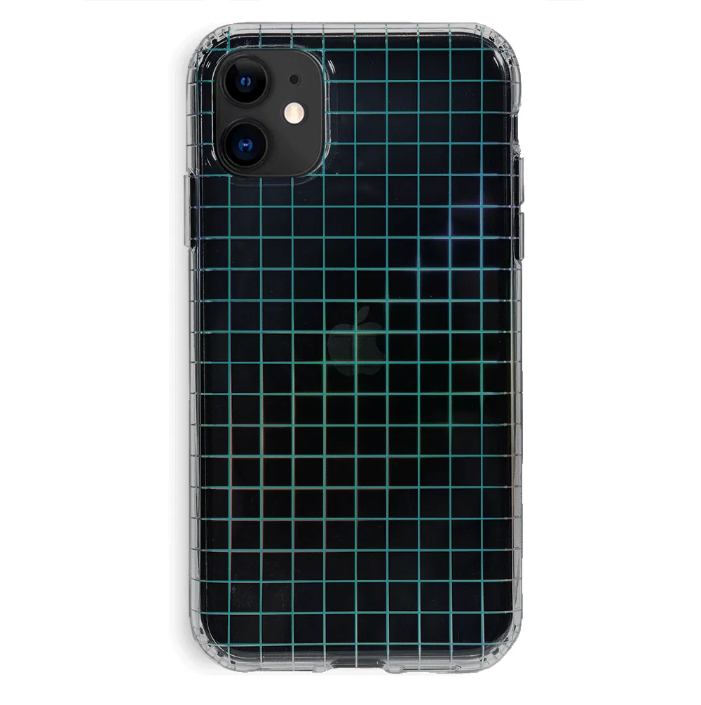 Off The Grid Holo iPhone Clear Case