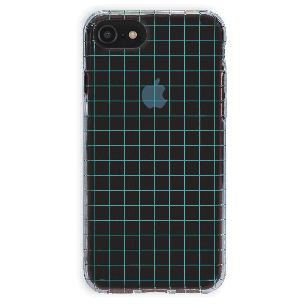 Off The Grid Holo iPhone Clear Case