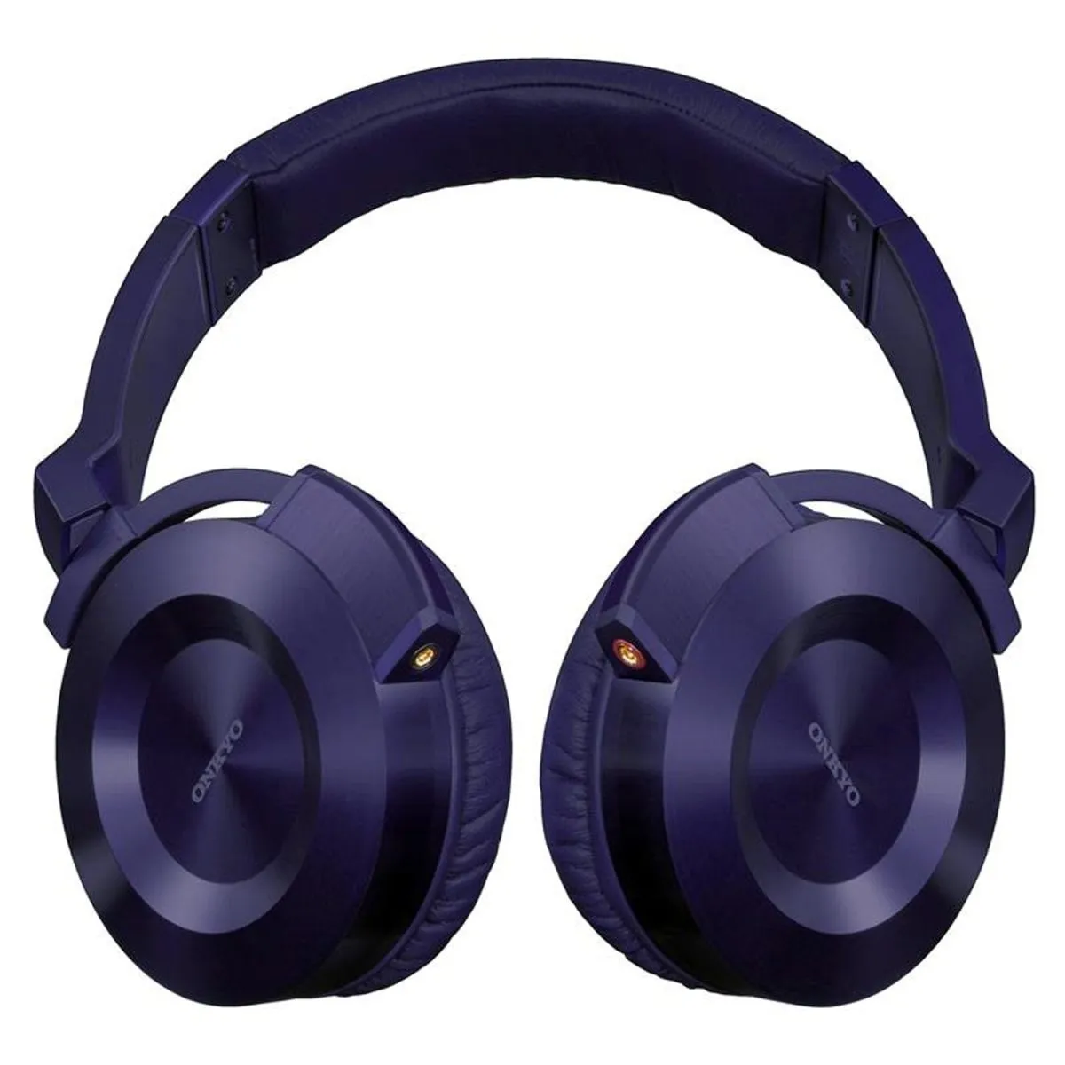 ONKYO ESFC300V Violet over-ear headphones with violet detachable cable