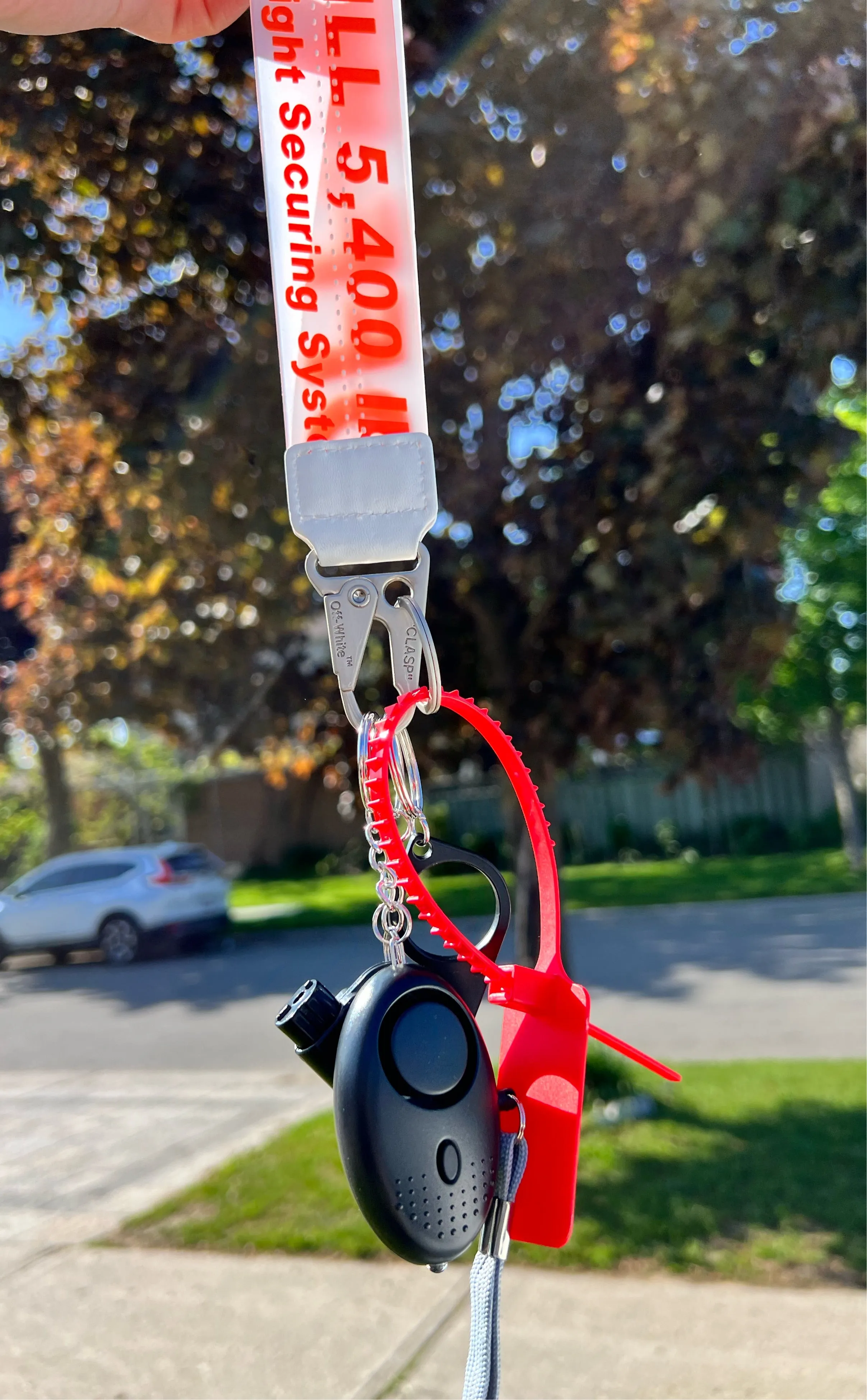 Orange Essential Self-defence Keychain