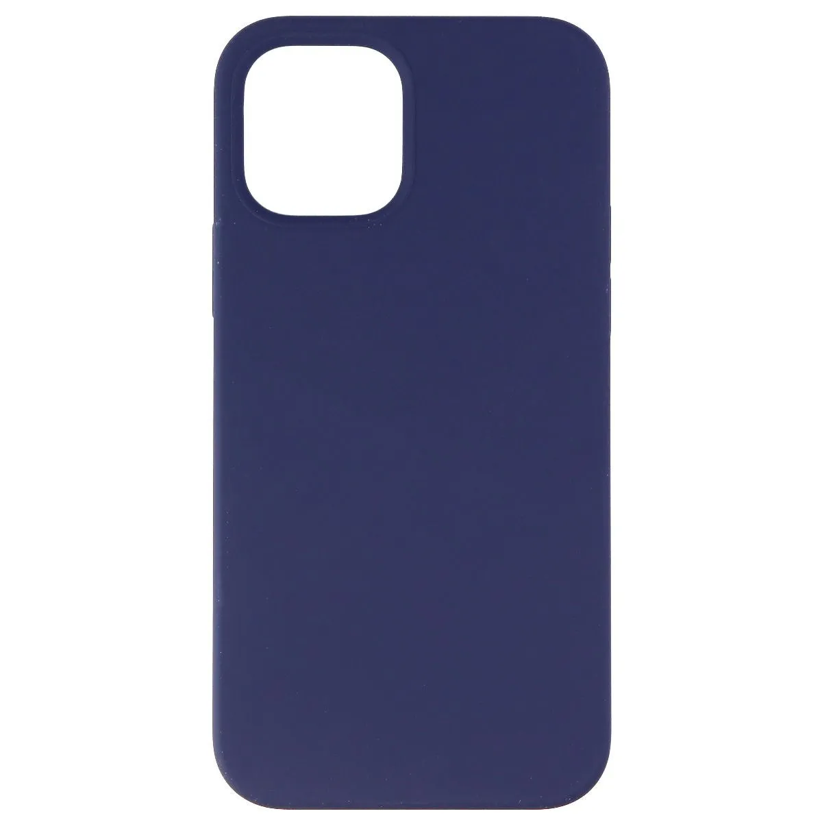 ORNATRO Liquid Silicone Case for Apple iPhone 12 & 12 Pro - Navy Blue