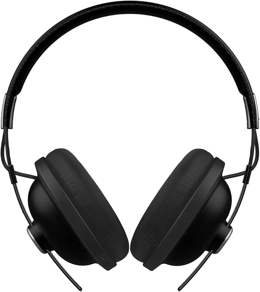 Panasonic RP-HTX80BE-K Retro Modern Style Wireless Headphone, Black