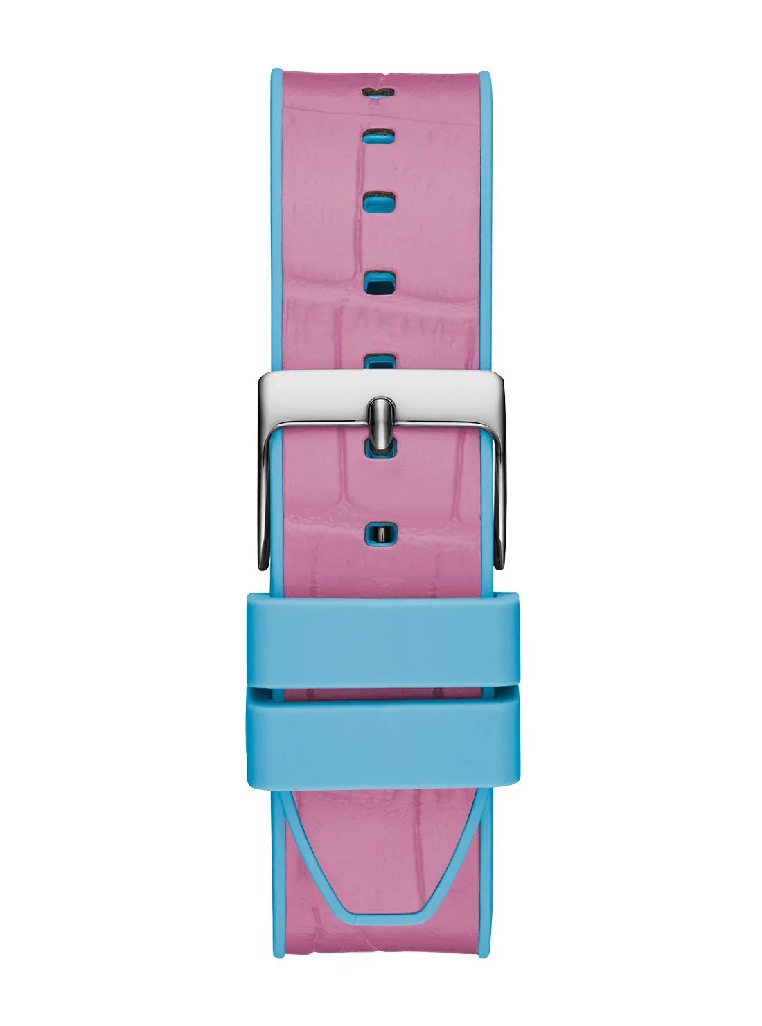 Pink Turquoise Fusion Silicone Watch