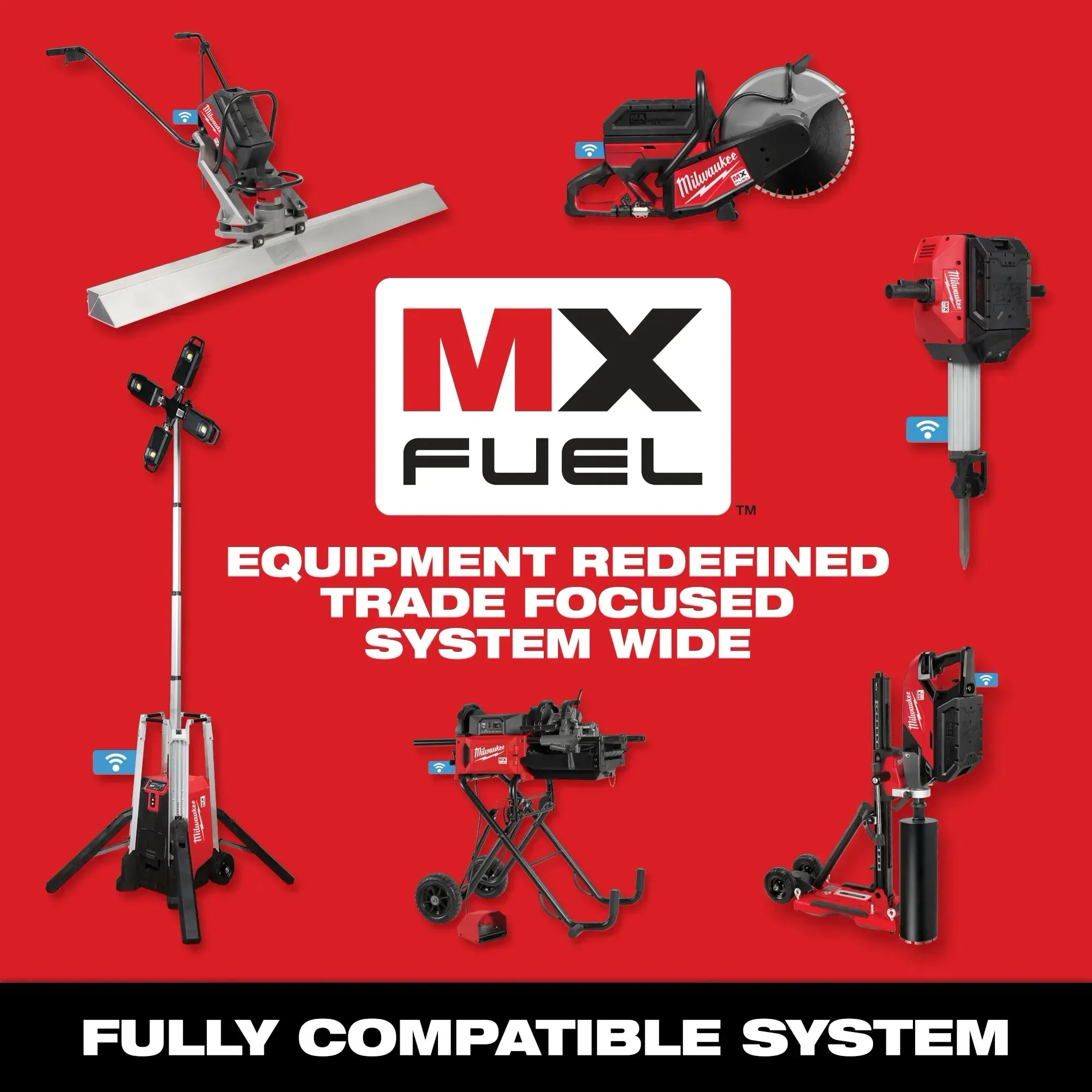 Plate Compactor Kit - Milwaukee MX FUEL™ 20" Plate Compactor Kit, MXF220-2HD