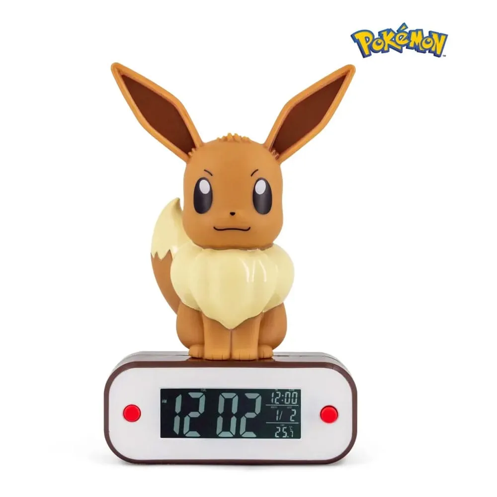 Pokémon Alarm Clock with Light Evoli 18 cm