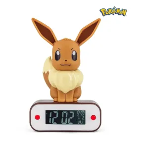 Pokémon Alarm Clock With Light Evoli 18 Cm