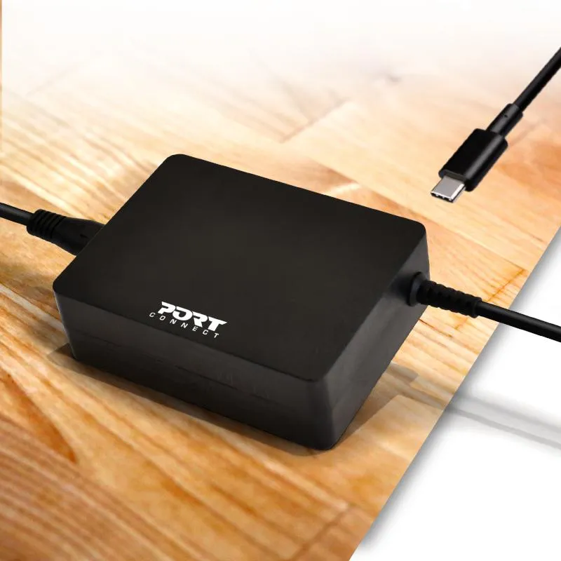 Port Connect 90W USB-C Notebook Adapter - 900098