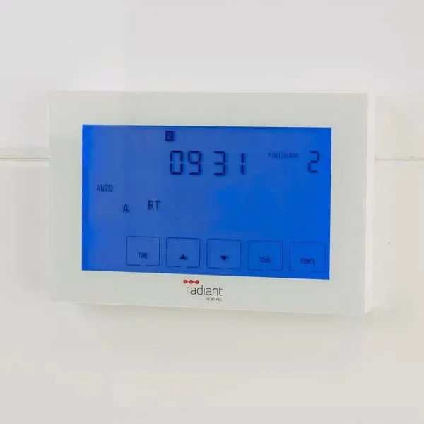 Radiant Premium Range Glass Front Digital Timer White