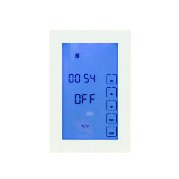 Radiant Premium Range Glass Front Digital Timer White