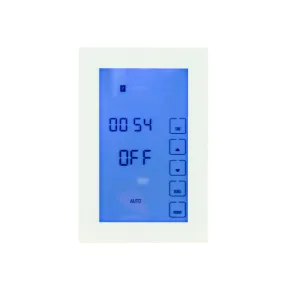 Radiant Premium Range Glass Front Digital Timer White