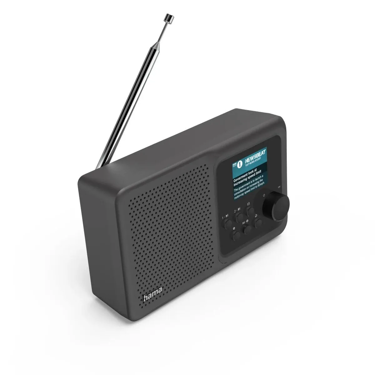 Radio Hama DR5BT Black