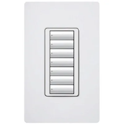 RadioRA 2 Wall-mount Designer Keypads (7-button keypad)