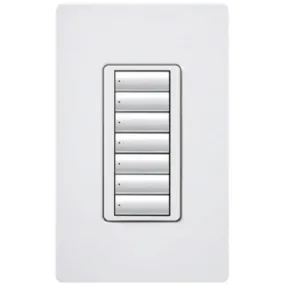 RadioRA 2 Wall-mount Designer Keypads (7-button keypad)