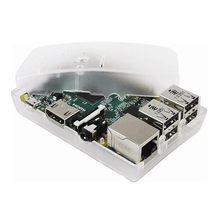 Raspberry Pi Model B  Clear Case