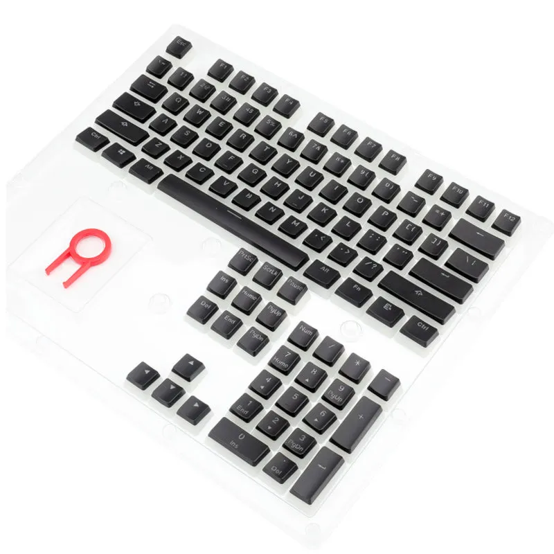 Redragon 104 Scarab Mechanical Key Caps
- Black