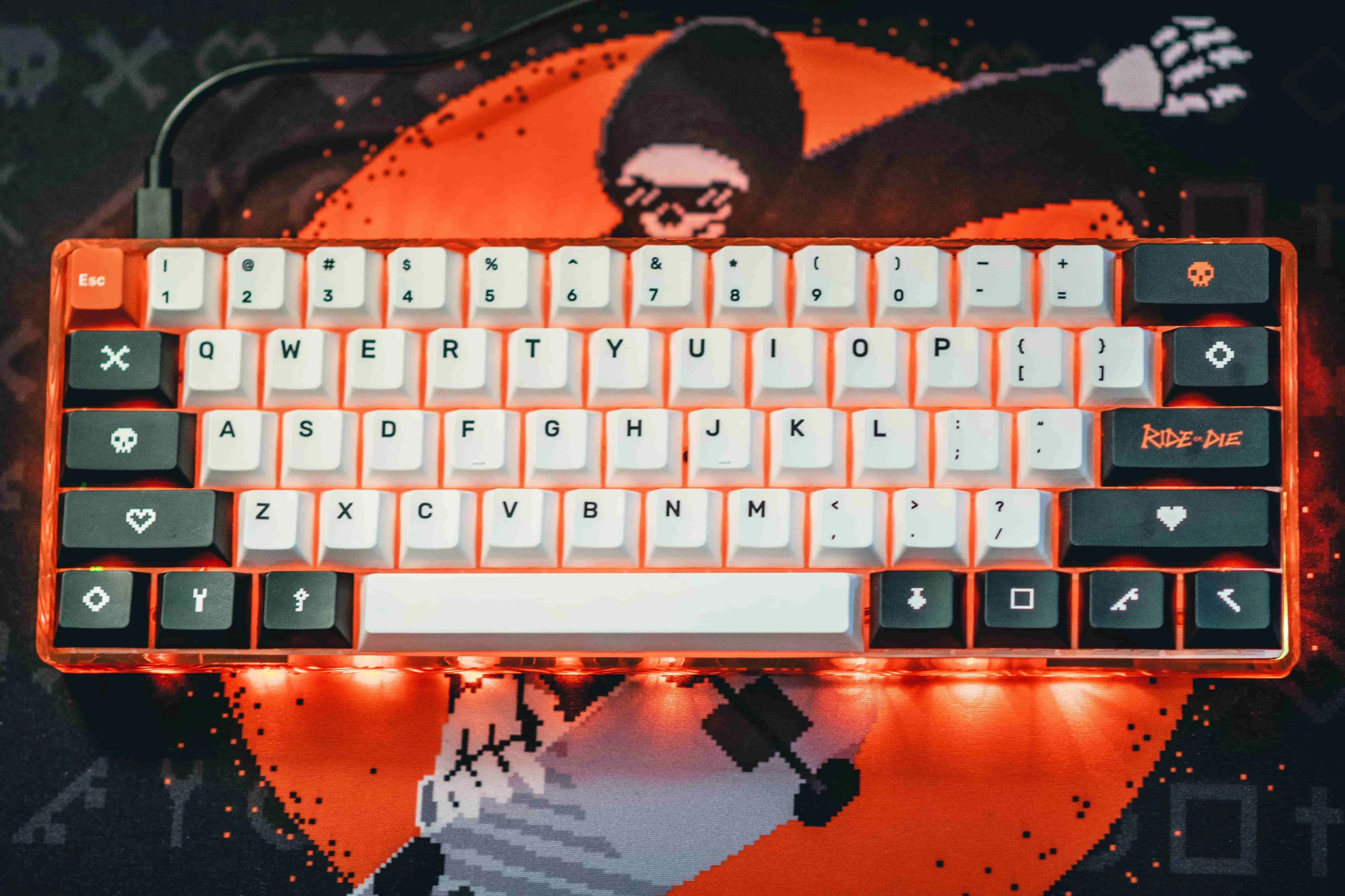 Ride or Die - PBT Full Size Keycap Set