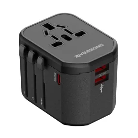 Riversong 4-in-1 20W Universal Travel Adapter (Charger) - AD108