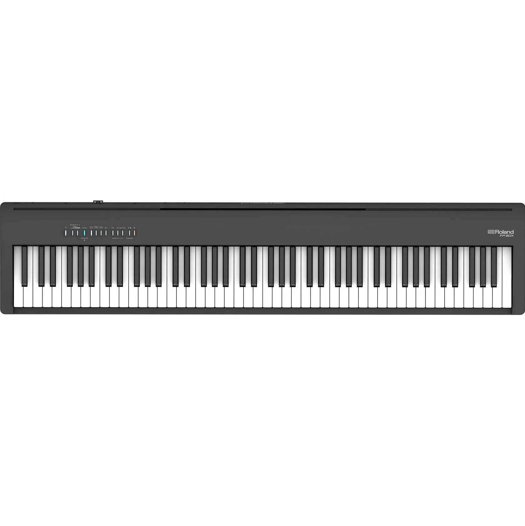 Roland FP-30X-BK 88-key Digital Piano Essentials Bundle, Black