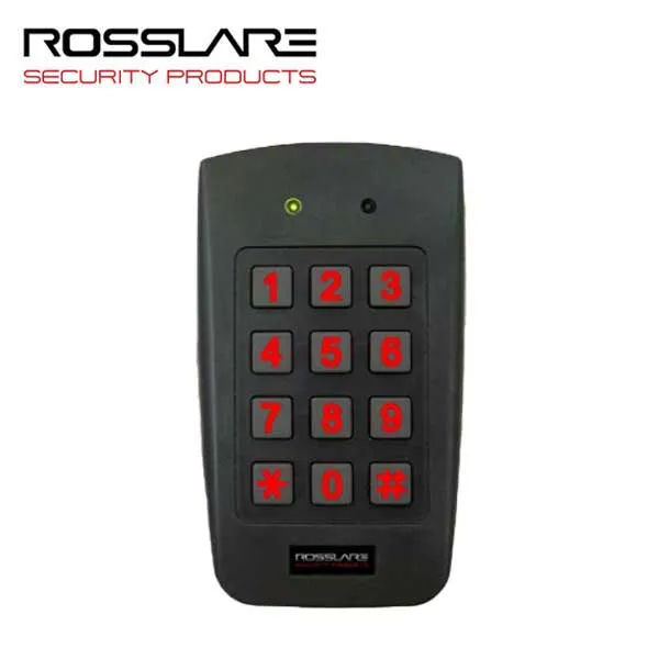 Rosslare - F44 - Backlit PIN & PROX Standalone Controller - Outdoor - 500 Users - 12-24VDC - IP65