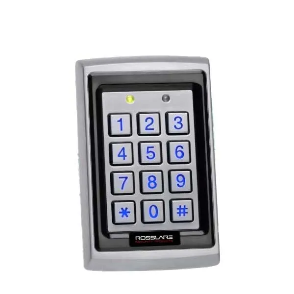 Rosslare - Q42SB - Backlit PIN & PROX Standalone Controller - Anti-Vandal - 500 Users - 12-24VDC -  IP65