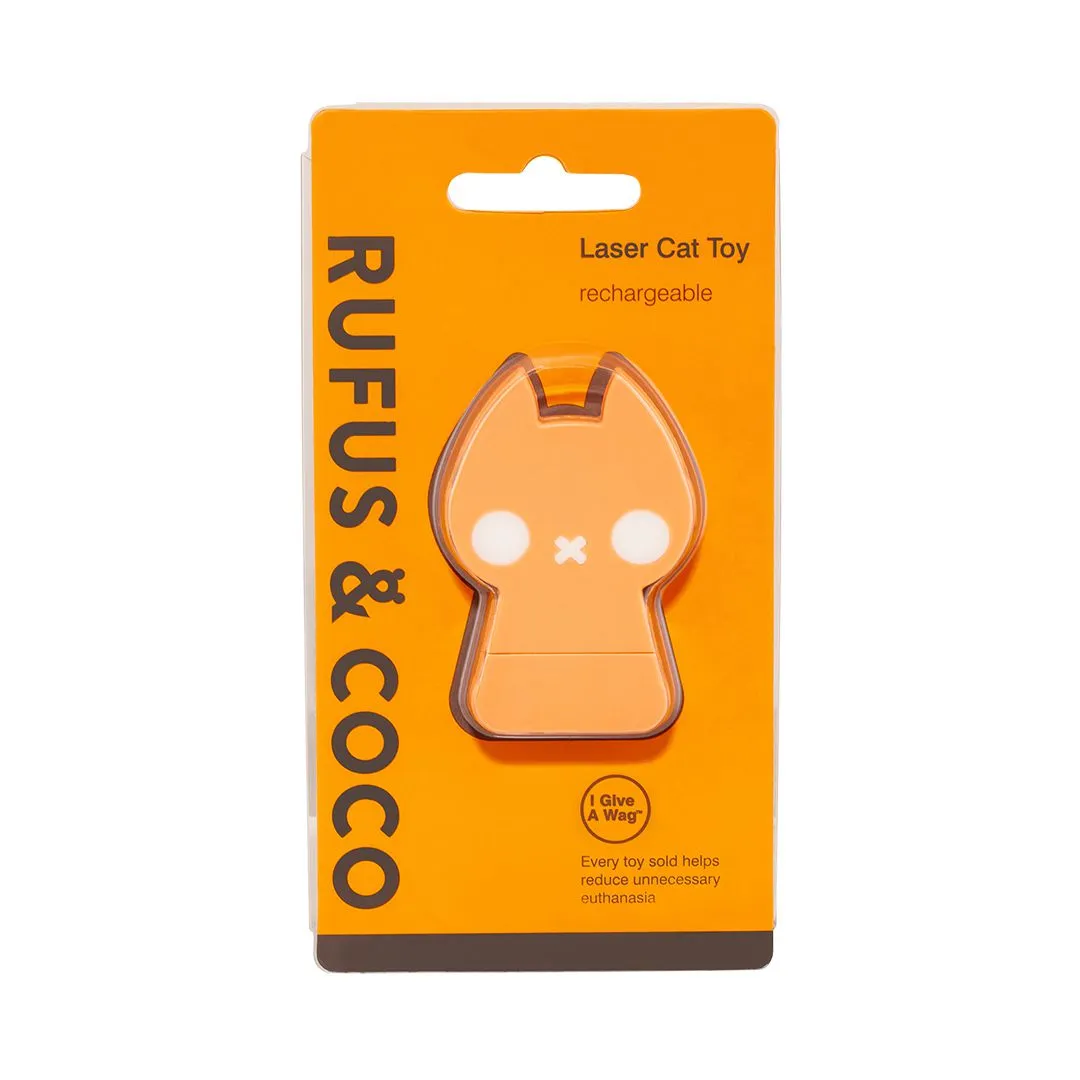 Rufus & Coco Rechargeable Laser Cat Toy