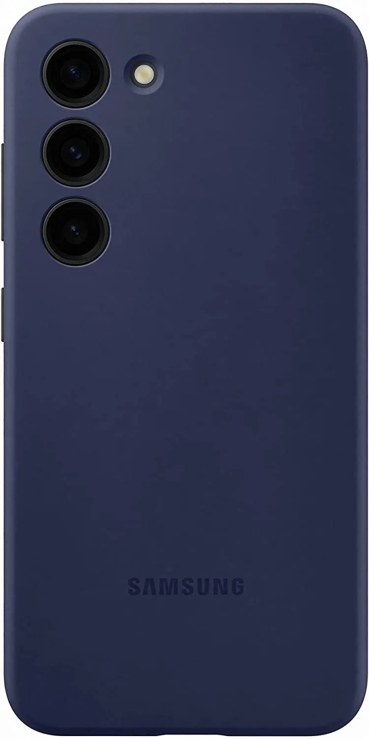 Samsung Galaxy S23 Silicone Case Navy - EF-PS911TNEGWW