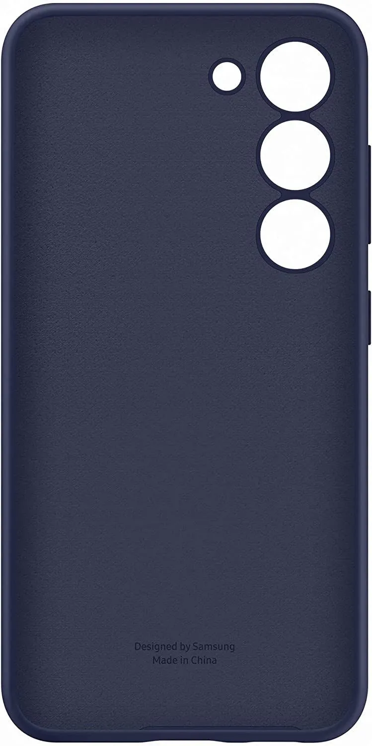 Samsung Galaxy S23 Silicone Case Navy - EF-PS911TNEGWW