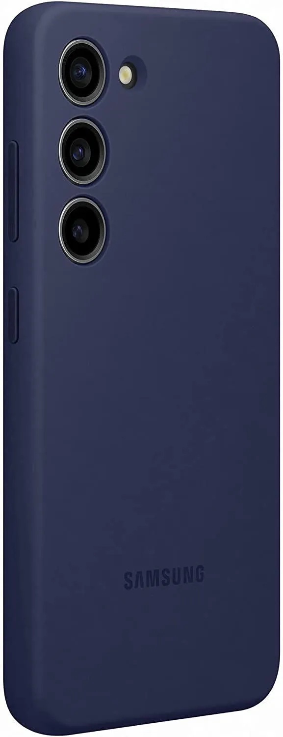 Samsung Galaxy S23 Silicone Case Navy - EF-PS911TNEGWW