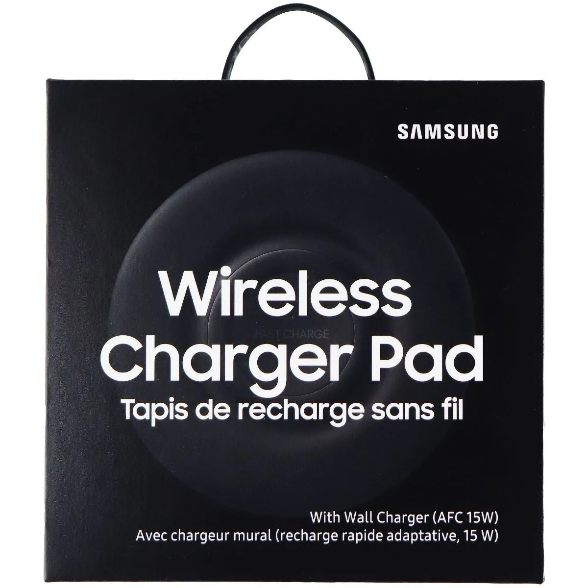 Samsung Wireless 15-Watt Charger Stand for Qi Devices - Black (EP-N5100)