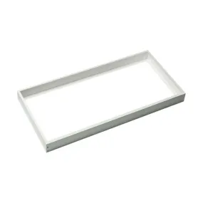 Satco 65/599 2X4 Backlit Panel Frame Kit - Slim Version - White Finish