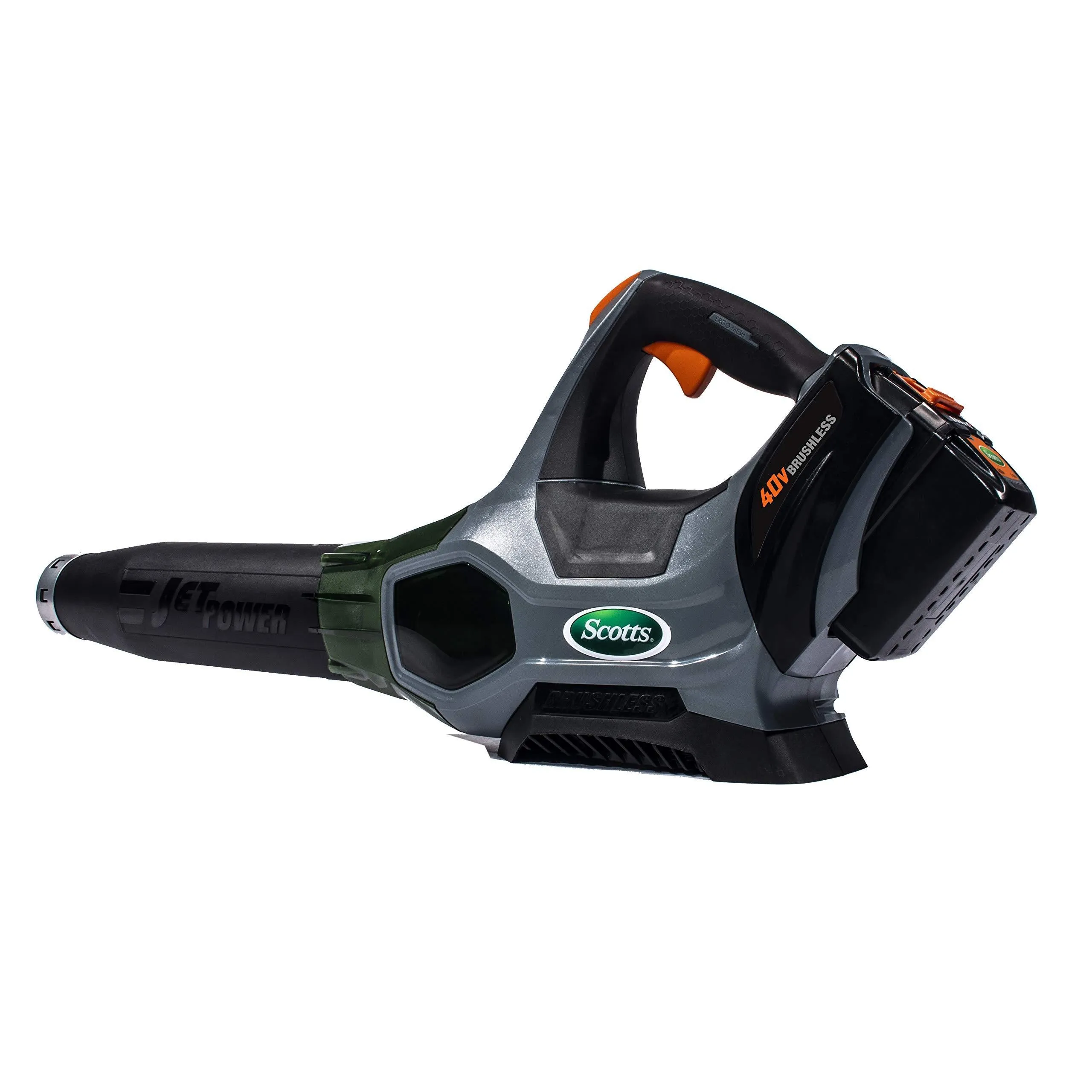 Scotts Outdoor Power Tools LB20040S 40-Volt 140 MPH Cordless Leaf Blower, 2Ah Battery & Fast Charger Included