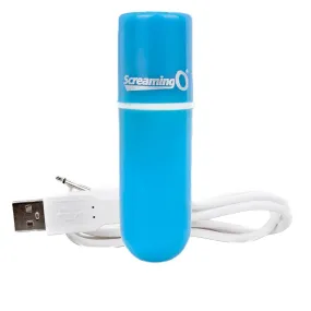 Screaming o Charged Vooom Rechargeable Bullet Blue