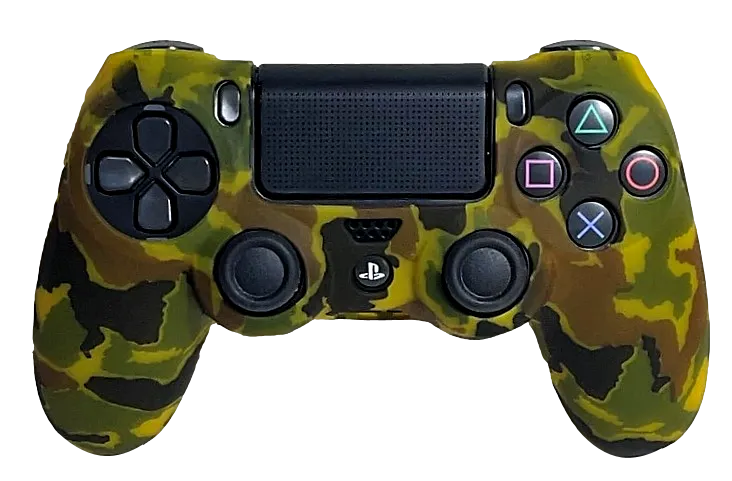 Silicone Cover For PS4 Controller Case Skin Cool Designs Extra Grip Customised