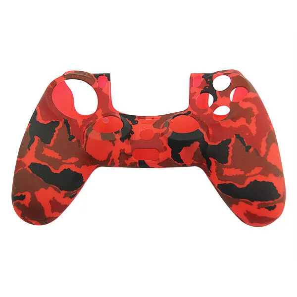 Silicone Cover For PS4 Controller Case Skin Cool Designs Extra Grip Customised