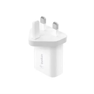 ^Single Usb-A Wall Charger Wht