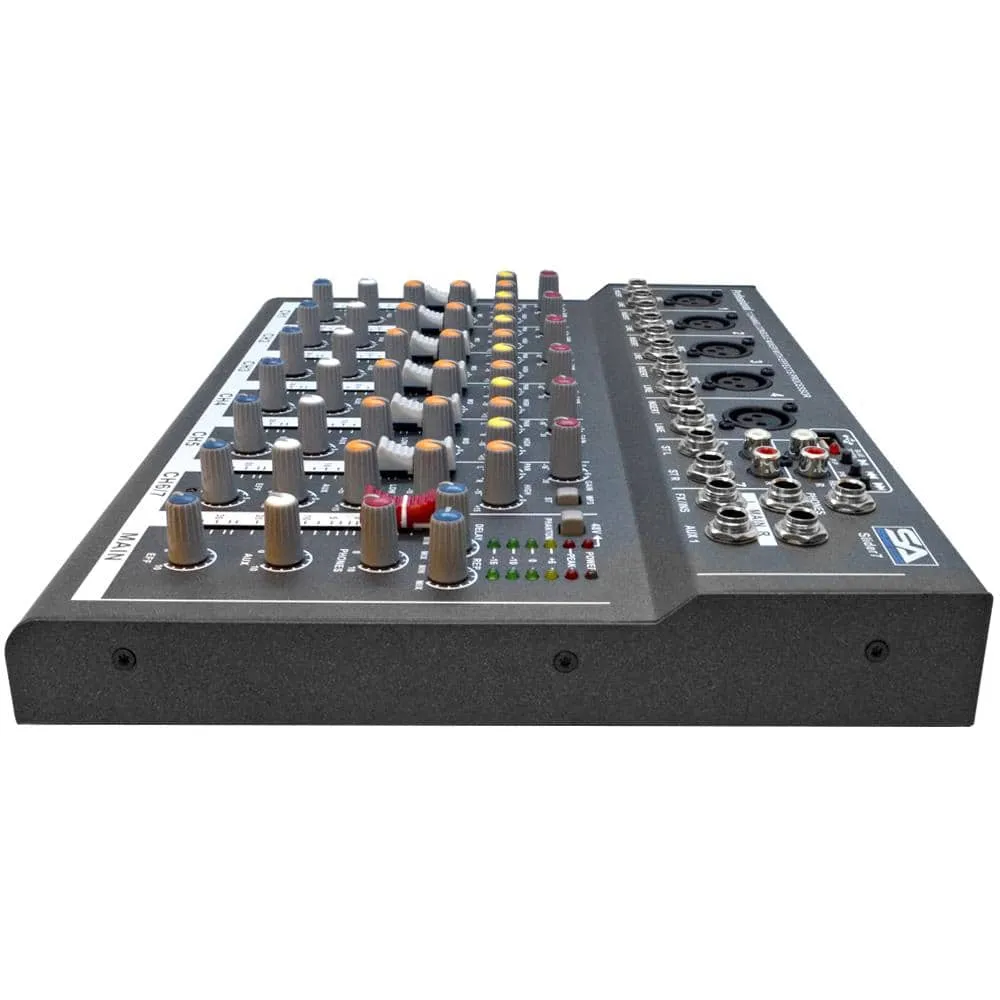 Slider7-BT- 7 Channel Mixer Console with USB and Bluetooth Streaming