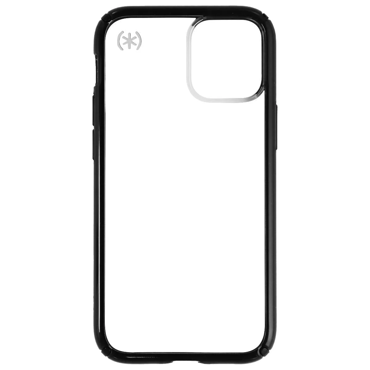 Speck Presidio Perfect-Clear Impact Geo Case for iPhone 12 mini - Clear/Black