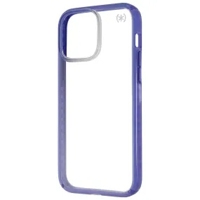 Speck Presidio Perfect-Clear Impact Geo Case for iPhone 12 Pro Max - Clear/Blue