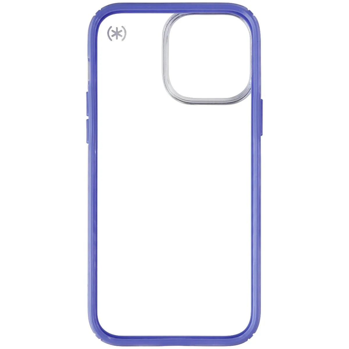 Speck Presidio Perfect-Clear Impact Geo Case for iPhone 12 Pro Max - Clear/Blue