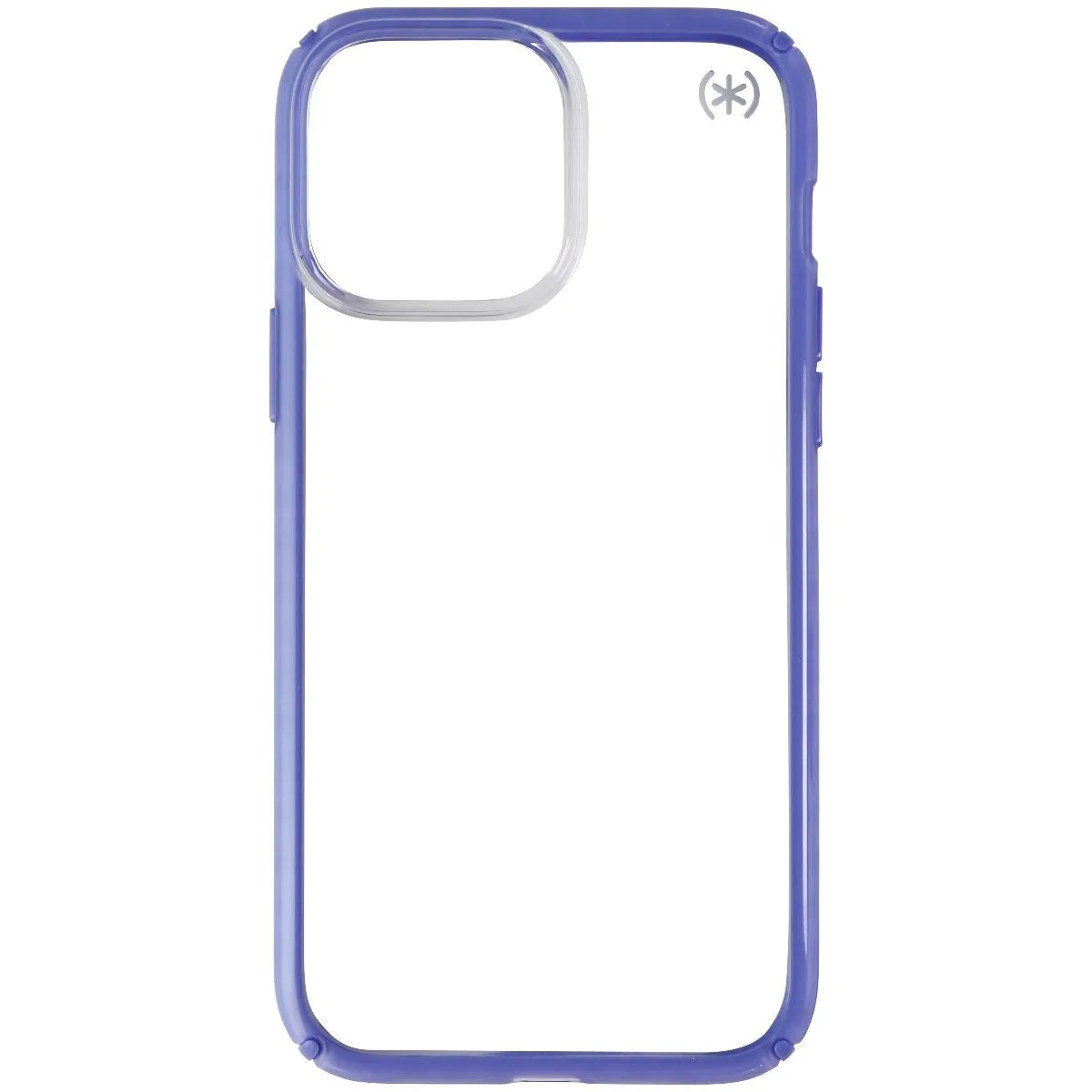 Speck Presidio Perfect-Clear Impact Geo Case for iPhone 12 Pro Max - Clear/Blue