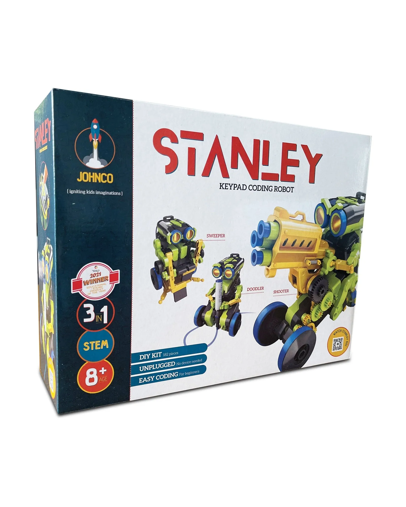 Stanley 3 in 1 Keypad Coding Robot