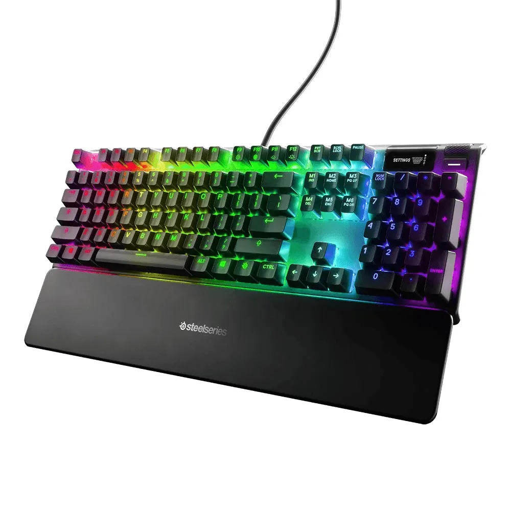 SteelSeries Apex Pro Full Size RGB Mechanical Gaming Keyboard